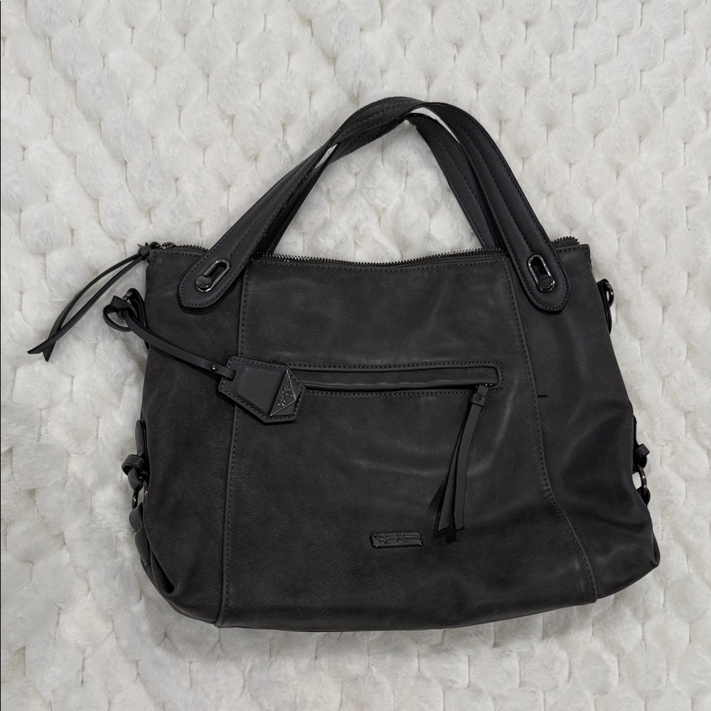 Jessica Simpson Charcoal Shoulder Bag